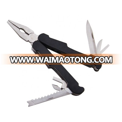 Steel multi tools folding combination plier with pouch