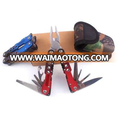 Outdoor survival multi tools 9 in 1 combination plier