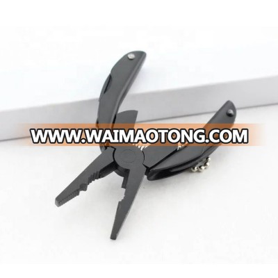 Multi tool mini folding plier ball chain plier