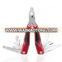 10 in 1 Multi Tool Pliers Stainless Steel Multifunctional Knife Foldable Needlenose Pliers With Carry Case